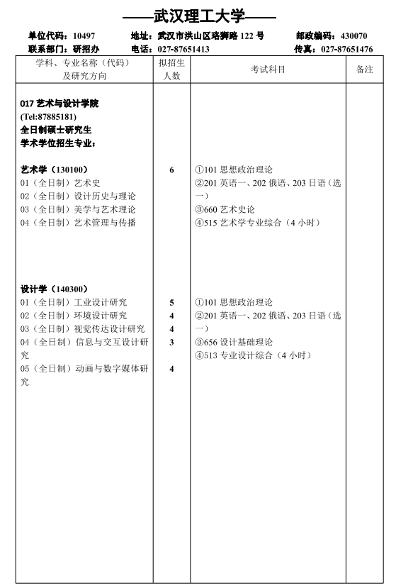 院校简章丨武汉理工大学2024年硕士研究生招生简章武汉理工大学！武汉理工大学