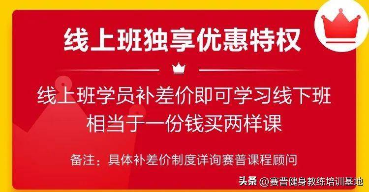 【赛普健身线上班】足不出户学健身，4000+分钟系统健身教学