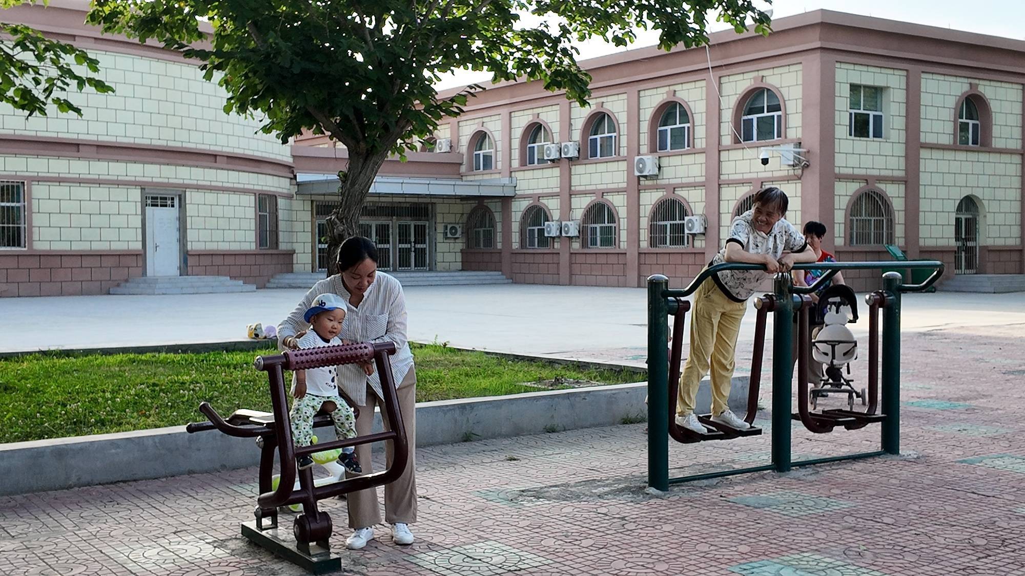 一四四团：家门口的健身场 群众尽享运动乐趣