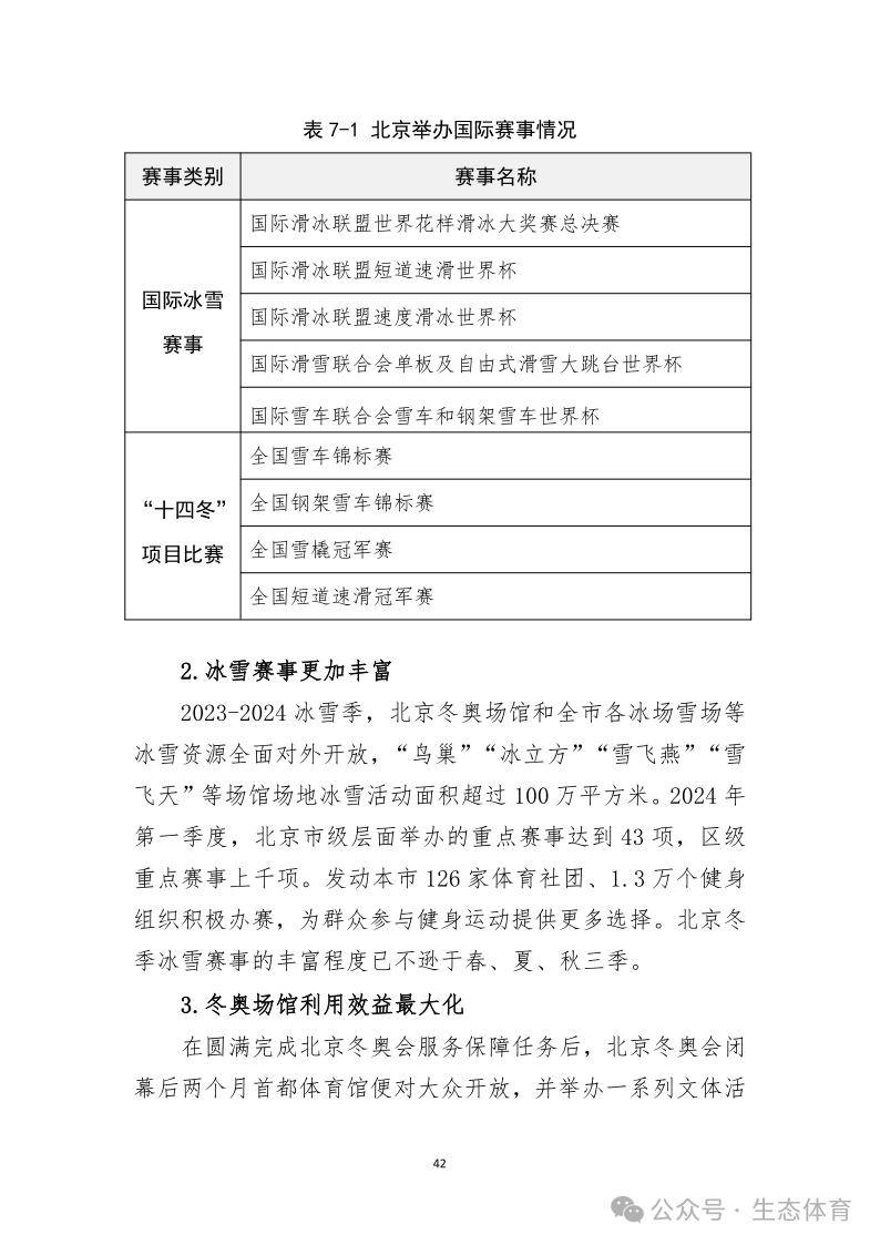 国家体育总局发布《大众冰雪消费市场研究报告（2023-2024冰雪季）》