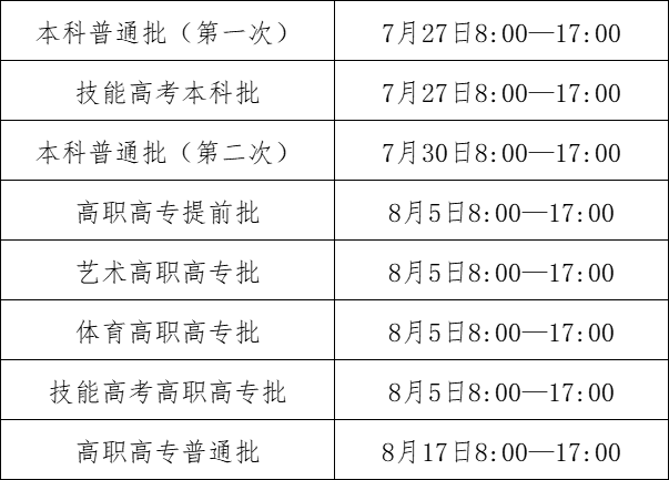 湖北省2024年本科提前批、艺术本科统考批和体育本科批征集志愿公告