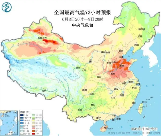 我国北方地区将迎较大范围高温天气过程